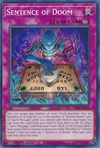 Sentence of Doom - Legendary Duelists: Season 3 - YuGiOh card