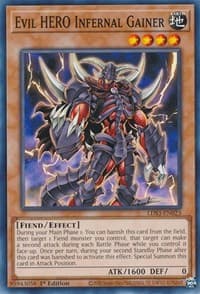 Evil HERO Infernal Gainer - Legendary Duelists: Season 3 - YuGiOh card