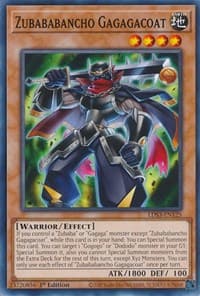 Zubababancho Gagagacoat - Legendary Duelists: Season 3 - YuGiOh card