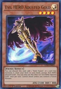 Evil HERO Adusted Gold - Legendary Duelists: Season 3 - YuGiOh card