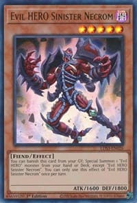 Evil HERO Sinister Necrom - Legendary Duelists: Season 3 - YuGiOh card