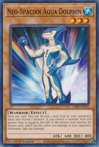 Neo-Spacian Aqua Dolphin - Legendary Duelists: Season 3 - YuGiOh card