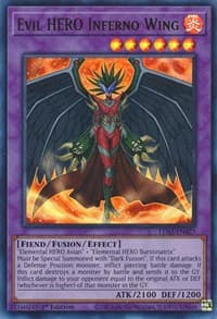 Evil HERO Inferno Wing - Legendary Duelists: Season 3 - YuGiOh card
