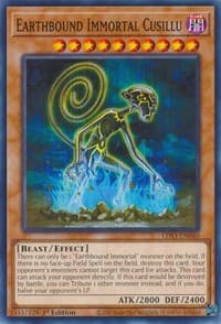 Earthbound Immortal Cusillu - Legendary Duelists: Season 3 - YuGiOh card