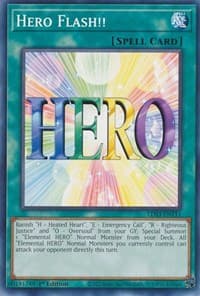 Hero Flash!! - Legendary Duelists: Season 3 - YuGiOh card