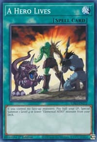 A Hero Lives - Legendary Duelists: Season 3 - YuGiOh card