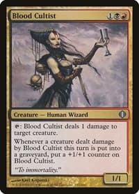 Blood Cultist - Shards of Alara - Magic: The Gathering card