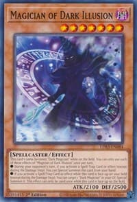 Magician of Dark Illusion - Legendary Duelists: Season 3 - YuGiOh card