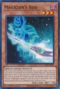 Magician's Rod - Legendary Duelists: Season 3 - YuGiOh card