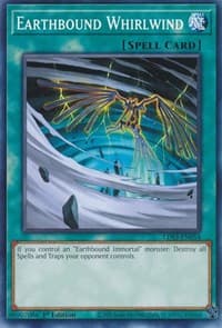 Earthbound Whirlwind - Legendary Duelists: Season 3 - YuGiOh card