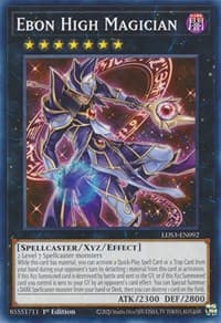 Ebon High Magician - Legendary Duelists: Season 3 - YuGiOh card