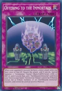 Offering to the Immortals - Legendary Duelists: Season 3 - YuGiOh card
