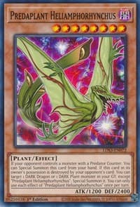 Predaplant Heliamphorhynchus - Legendary Duelists: Season 3 - YuGiOh card