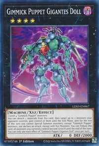 Gimmick Puppet Gigantes Doll - Legendary Duelists: Season 3 - YuGiOh card