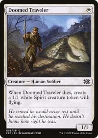 Doomed Traveler - Double Masters 2022 - Magic: The Gathering card