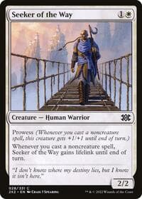 Seeker of the Way - Double Masters 2022 - Magic: The Gathering card