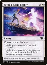 Settle Beyond Reality - Double Masters 2022 - Magic: The Gathering card