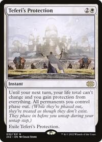 Teferi's Protection - Double Masters 2022 - Magic: The Gathering card