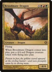 Broodmate Dragon - Shards of Alara - Magic: The Gathering card