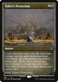 Teferi's Protection (Foil Etched) - Double Masters 2022 - Magic: The Gathering card