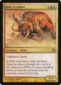 Bull Cerodon - Shards of Alara - Magic: The Gathering card