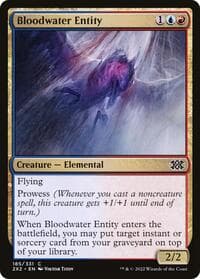 Bloodwater Entity - Double Masters 2022 - Magic: The Gathering card