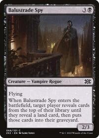 Balustrade Spy - Double Masters 2022 - Magic: The Gathering card