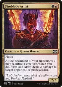 Fireblade Artist - Double Masters 2022 - Magic: The Gathering card