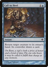 Call to Heel - Shards of Alara - Magic: The Gathering card