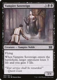 Vampire Sovereign - Double Masters 2022 - Magic: The Gathering card