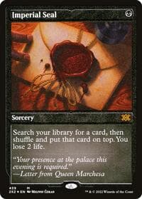Imperial Seal (Foil Etched) - Double Masters 2022 - Magic: The Gathering card