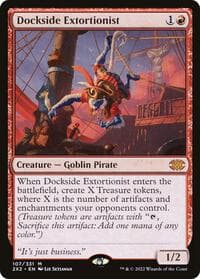 Dockside Extortionist - Double Masters 2022 - Magic: The Gathering card