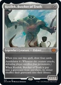 Kozilek, Butcher of Truth (Foil Etched) - Double Masters 2022 - Magic: The Gathering card