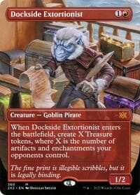 Dockside Extortionist (Borderless) - Double Masters 2022 - Magic: The Gathering card