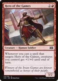 Hero of the Games - Double Masters 2022 - Magic: The Gathering card