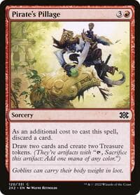 Pirate's Pillage - Double Masters 2022 - Magic: The Gathering card