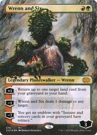 Wrenn and Six (Textured Foil) - Double Masters 2022 - Magic: The Gathering card