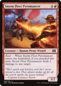 Storm Fleet Pyromancer - Double Masters 2022 - Magic: The Gathering card