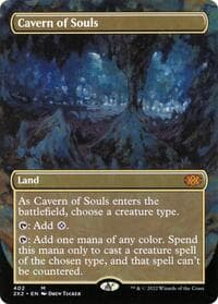 Cavern of Souls (Borderless) - Double Masters 2022 - Magic: The Gathering card
