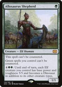Allosaurus Shepherd - Double Masters 2022 - Magic: The Gathering card