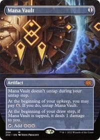 Mana Vault (Borderless) - Double Masters 2022 - Magic: The Gathering card