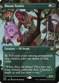 Bloom Tender (Borderless) - Double Masters 2022 - Magic: The Gathering card
