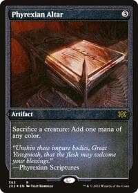 Phyrexian Altar (Foil Etched) - Double Masters 2022 - Magic: The Gathering card