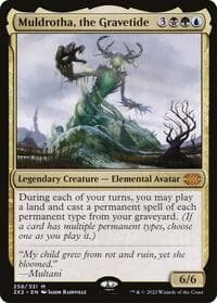 Muldrotha, the Gravetide - Double Masters 2022 - Magic: The Gathering card