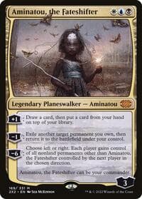 Aminatou, the Fateshifter - Double Masters 2022 - Magic: The Gathering card