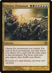 Clarion Ultimatum - Shards of Alara - Magic: The Gathering card
