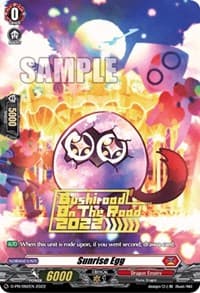 Sunrise Egg (Hot Stamped) (2022) - D Promo Cards - Cardfight Vanguard card