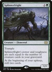 Splinterfright - Double Masters 2022 - Magic: The Gathering card
