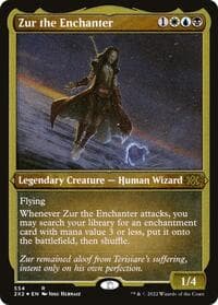 Zur the Enchanter (Foil Etched) - Double Masters 2022 - Magic: The Gathering card