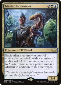 Master Biomancer - Double Masters 2022 - Magic: The Gathering card